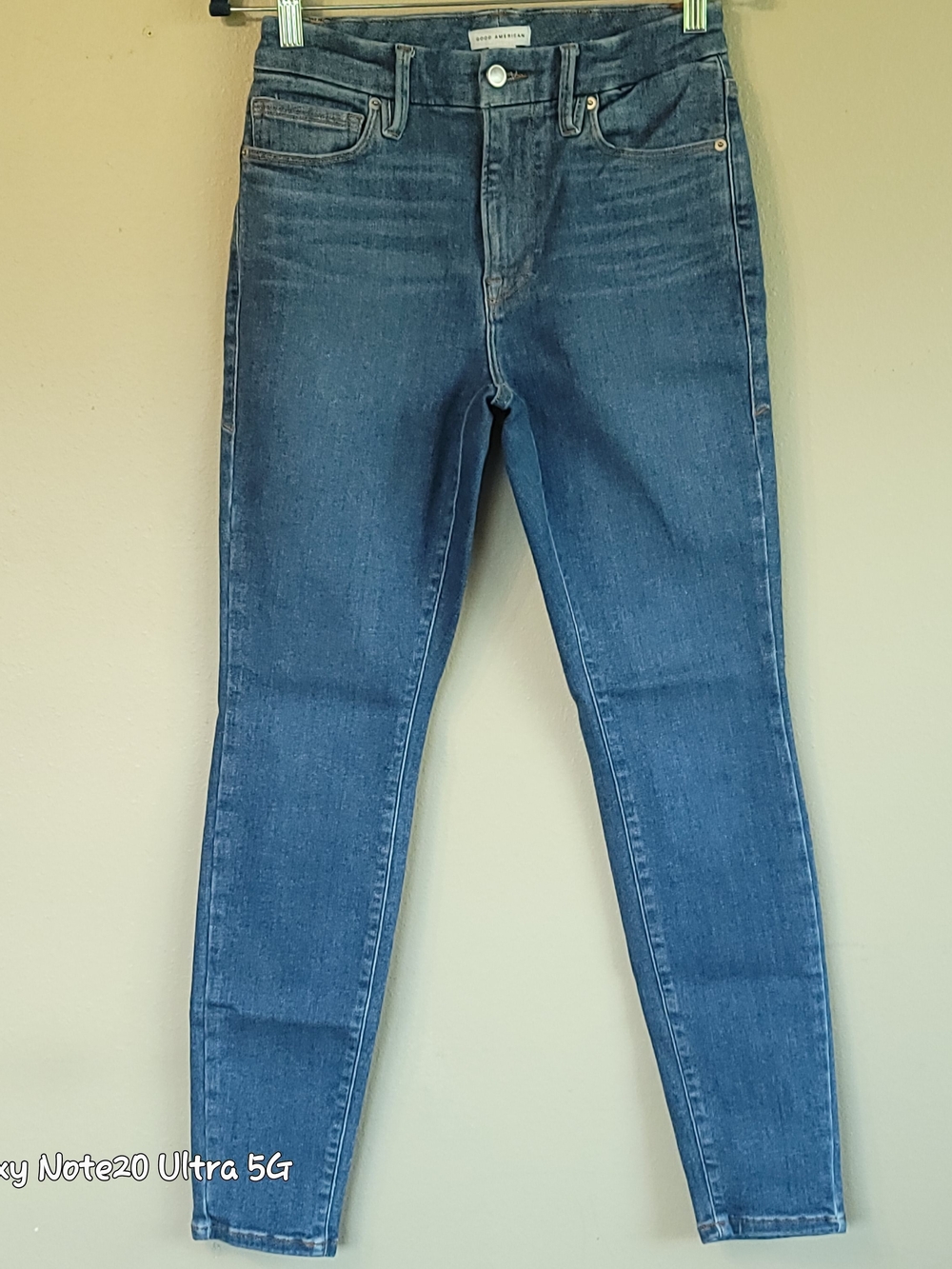Good American Always Fits Good Legs Skinny Jeans Blue06 Sz 6-12 Pristine